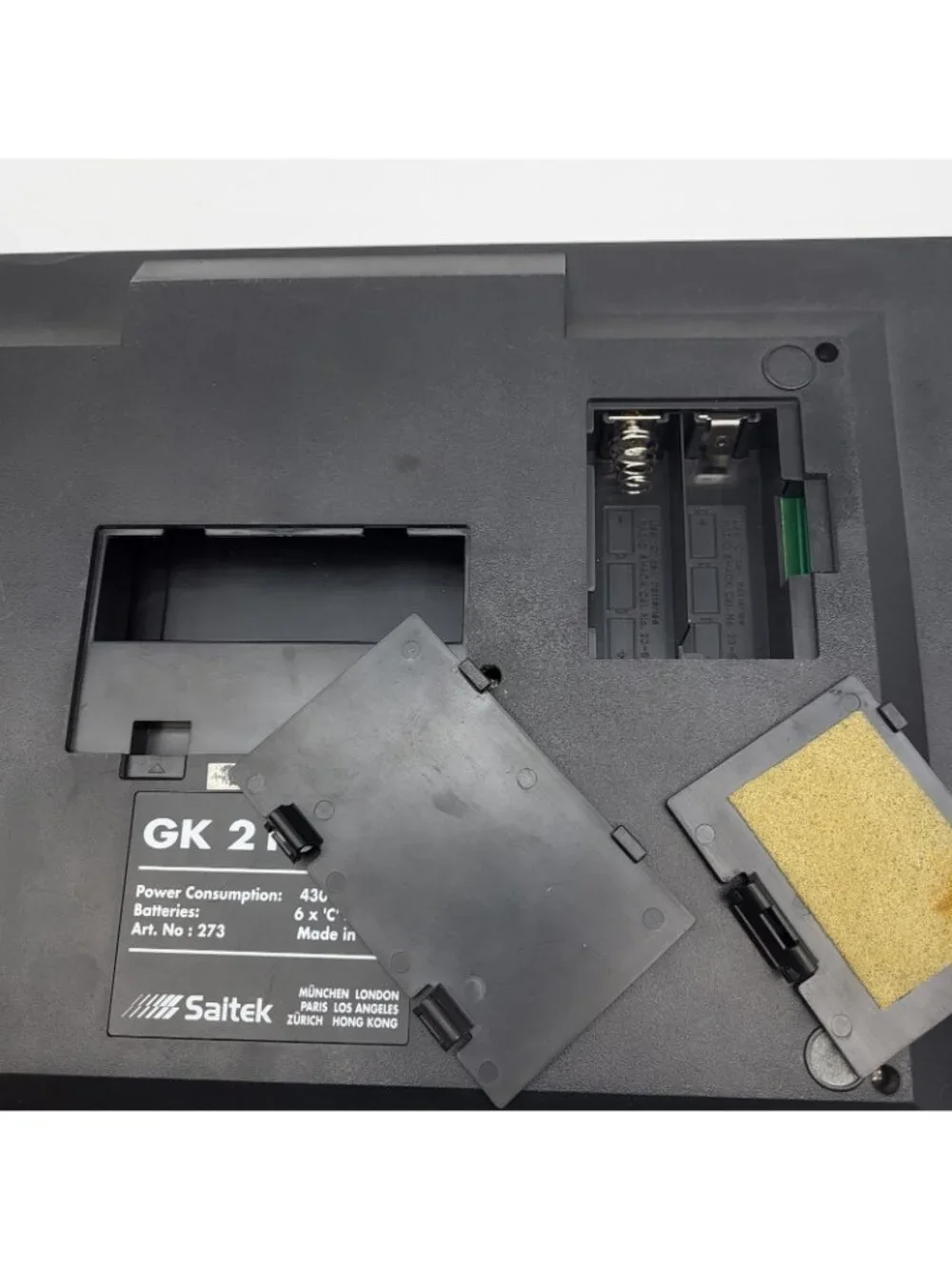 Saitek Kasparov GK 2100 Chess Computer trainer Vintage 90’s magnetic works